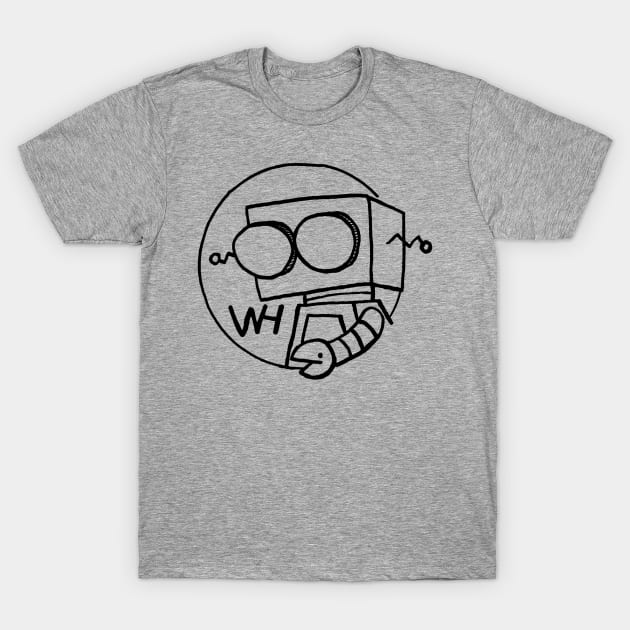 Robot Logo T-Shirt by willhnsly